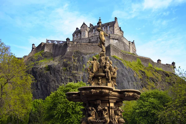 Edinburgh Castle, Escócia . Imagem De Stock