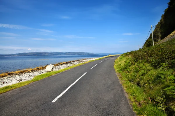 Vista del camino, Escocia . — Foto de Stock