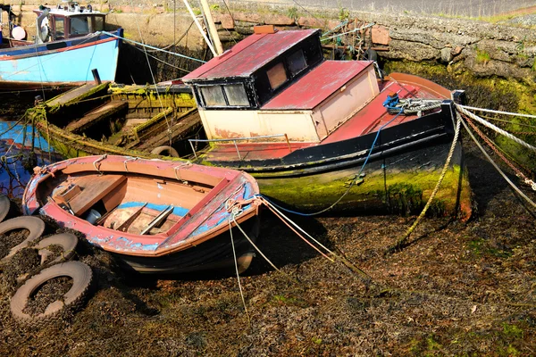 Vieux fond de bateau . — Photo