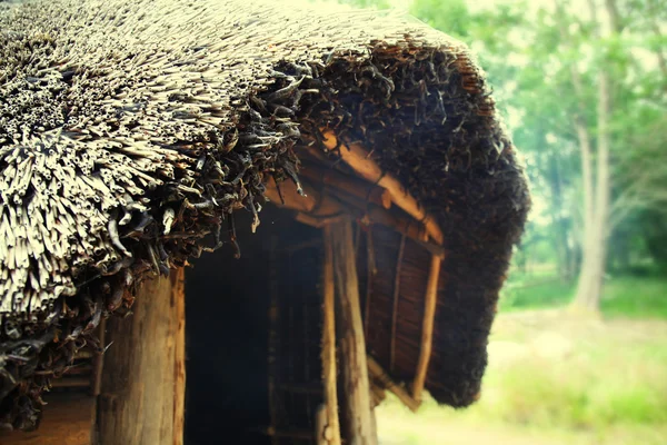 Shed in wood. Royalty Free Stock Images