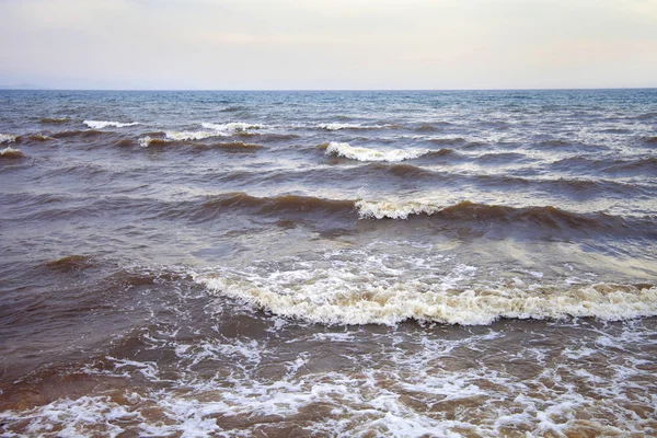 Uitzicht op zee golven. — Stockfoto