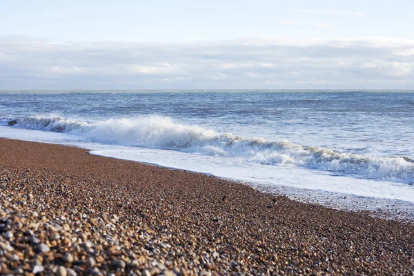 Krásné moře, anglický kanál. — Stock fotografie