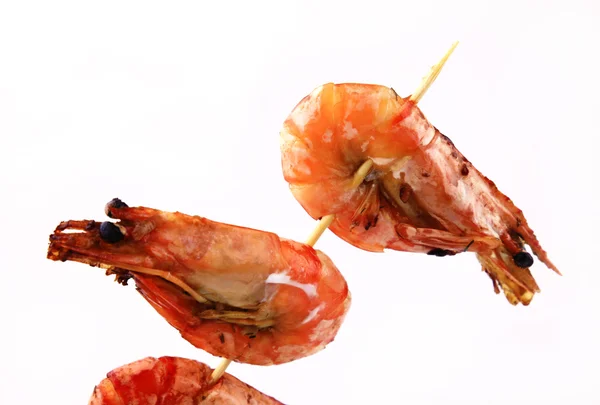 Tiger prawns background. — Stock Photo, Image