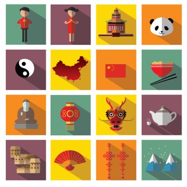 Çin simgeler ve logosu 