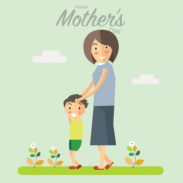 Happy mother's day — Stock Vector