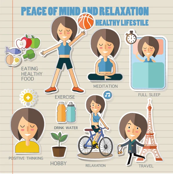 Barış zihin ve relaxation.healthy yaşam tarzı