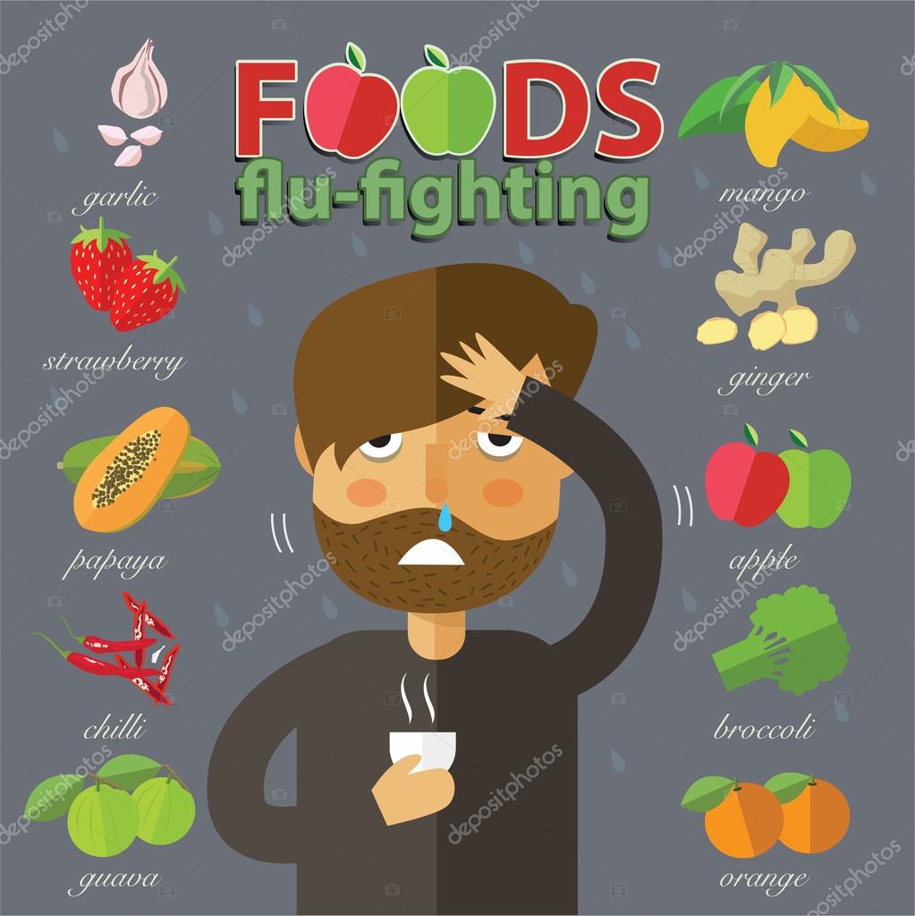 La mejores alimentos gripe contra