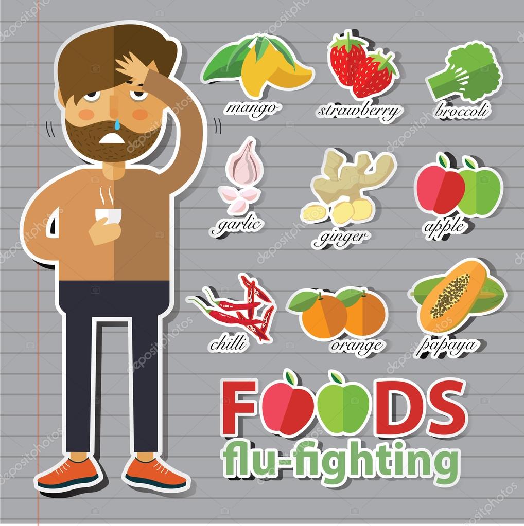 La mejores alimentos gripe contra
