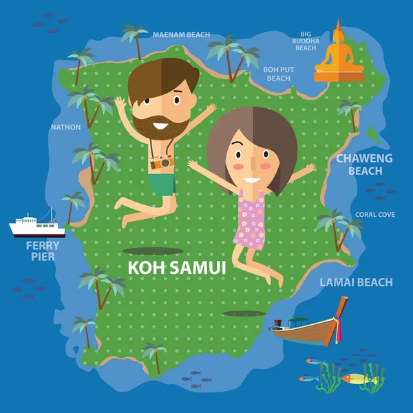 Koh Samui Tayland seyahat