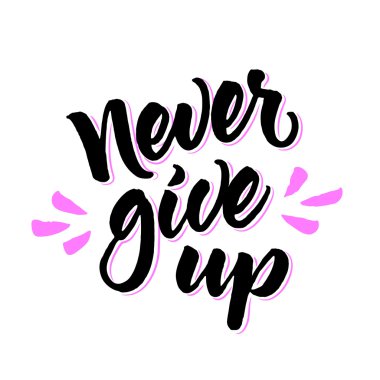 Motivasyonel ifade asla pes