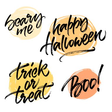 Mutlu Cadılar Bayramı kartları