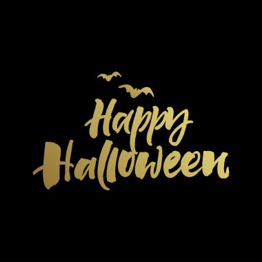 Mutlu Cadılar Bayramı tebrik kartı