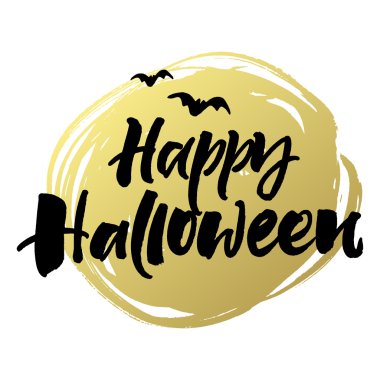 Mutlu Cadılar Bayramı tebrik kartı