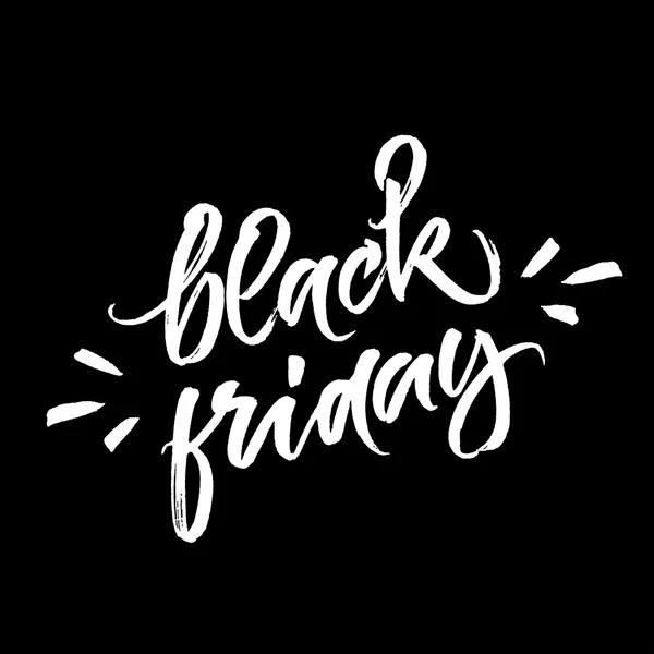 Banner de venda para o dia de Black Friday —  Vetores de Stock
