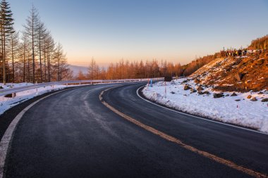 Mt.Fuji için bir yol
