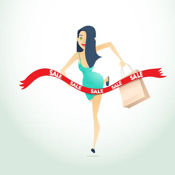 Kadınlar satış için yürütülen