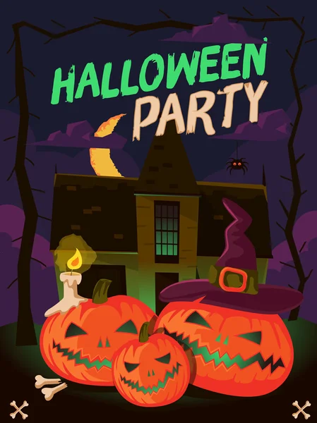 Cadılar Bayramı Parti Posteri