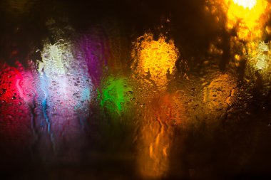 Şehir parlama bulanıklık