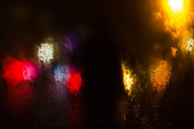 Şehir parlama arka plan