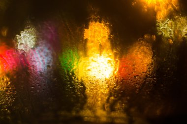 Şehir parlama arka plan