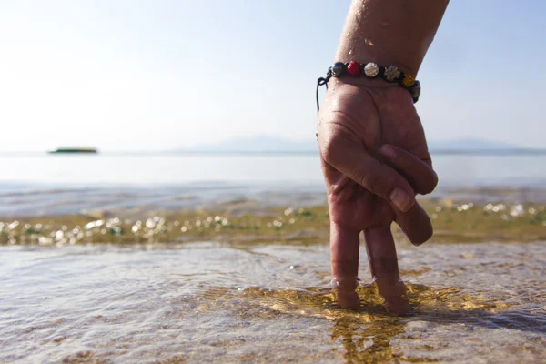 Mão - um homem do mar — Fotografia de Stock