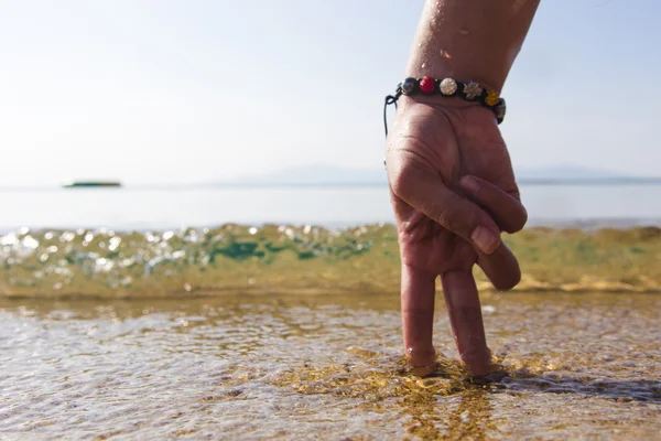Mão - um homem do mar — Fotografia de Stock