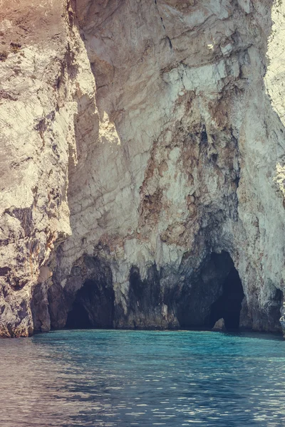 Deniz mağaraları Zakynthos — Stok fotoğraf