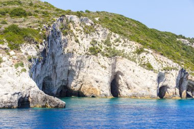 Deniz mağaraları Zakynthos