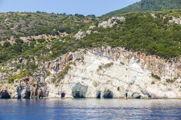 Mořské jeskyně na ostrově Zakynthos — Stock fotografie