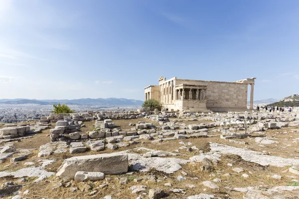 Erechtheion chrám Akropolis — Stock fotografie