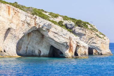 Deniz mağaraları Zakynthos
