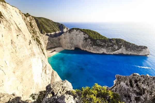 난파선 Navagio 해변 — 스톡 사진