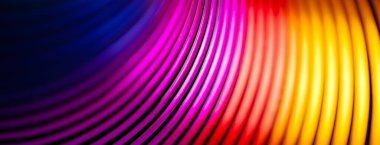 yaratıcı gökkuşağı spirali, soyut arkaplan resmi, panoramik fotoğraf