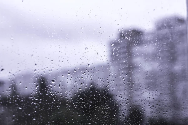 落下雨滴背景 — 图库照片