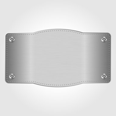vida plakalı metal doku