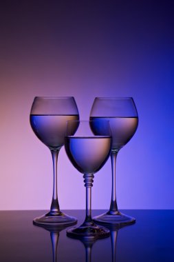 Şarap kadehi renk tam
