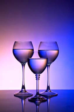 Şarap kadehi renk tam