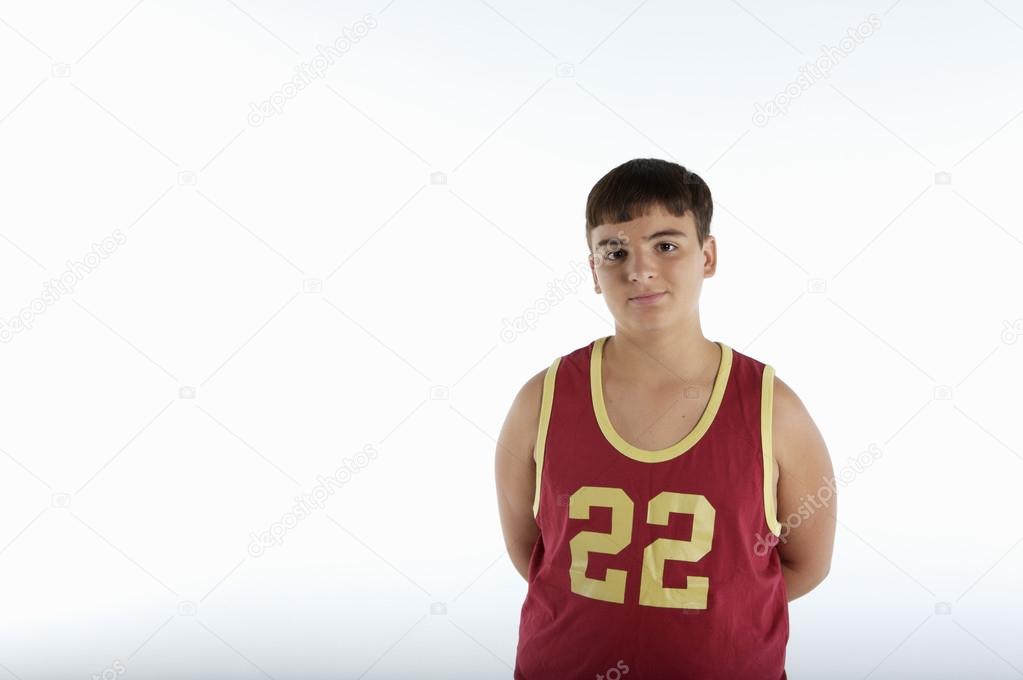 boy dressed in Sportswear