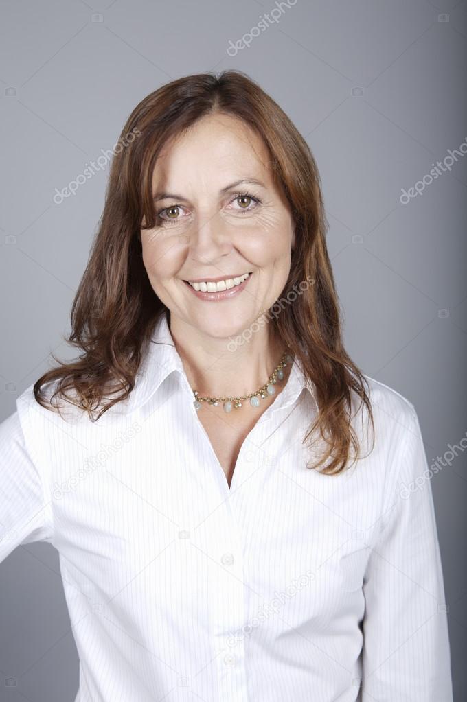 portrait of middle age woman