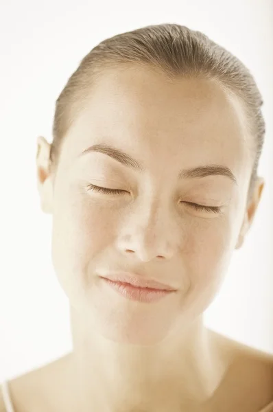 Beautiful woman face — Stock Photo, Image