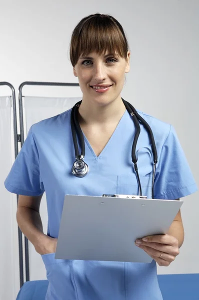 Retrato de médico feminino — Fotografia de Stock