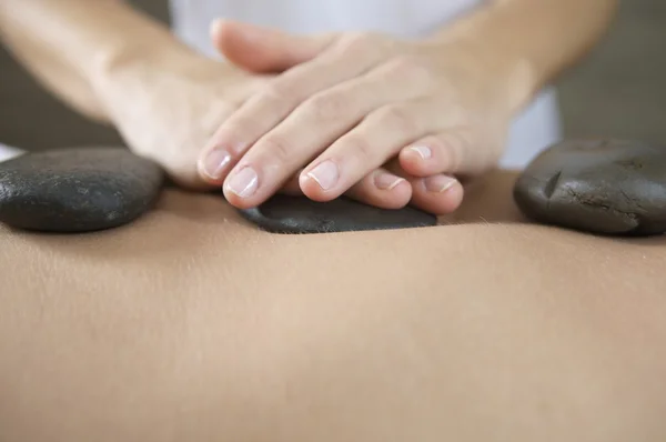 Massage in spa salon — Stock Photo, Image