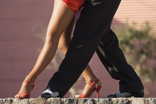 Casal Dançando Tango — Fotografia de Stock