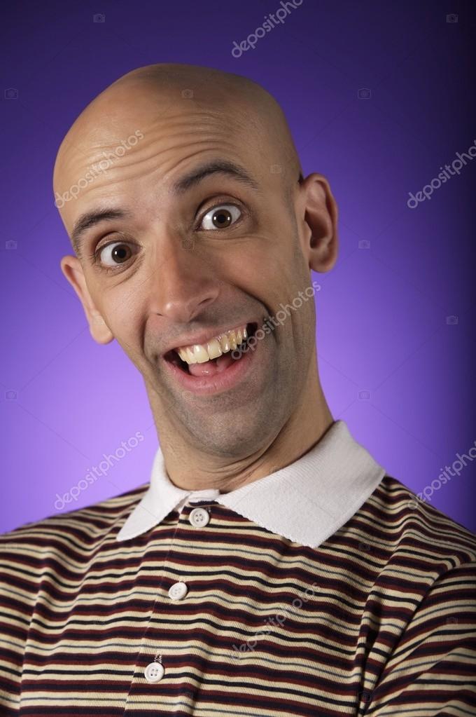 Funny bald man Stock Photo by ©Focusarg 94008946 Funny bald man Stock Photo by ©Focusarg 94008946