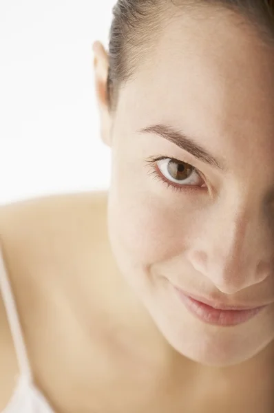 Hermosa cara de mujer — Foto de Stock