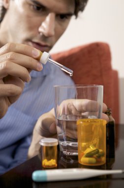 cam pipetting tıp hasta adam 