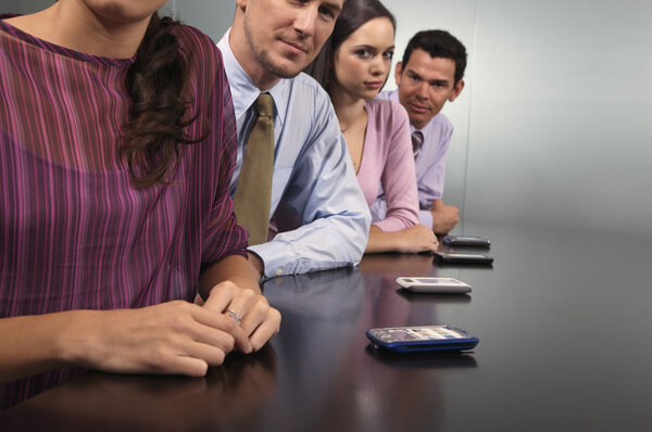 Партнеры по организации деловых встреч в офисе
