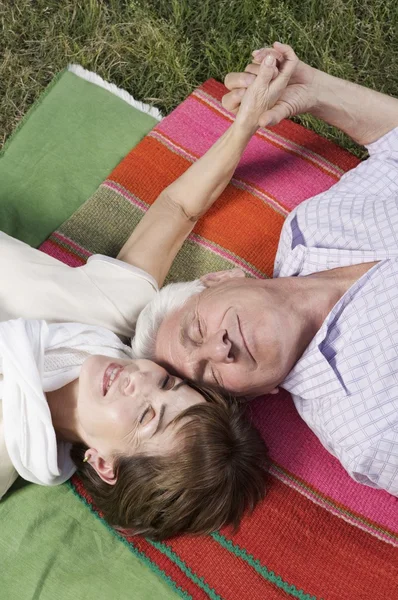 Abuelos pareja — Foto de Stock