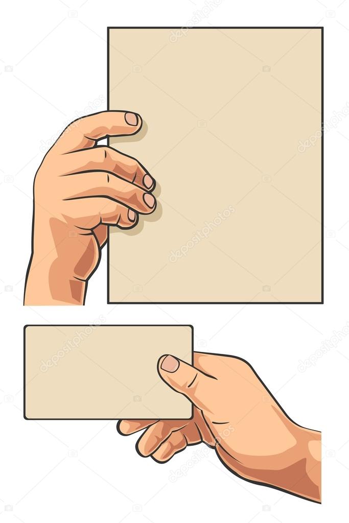 Рука держит листок. Человек протягивает бумагу. Reference paper. Reference paper. Apa style citation.