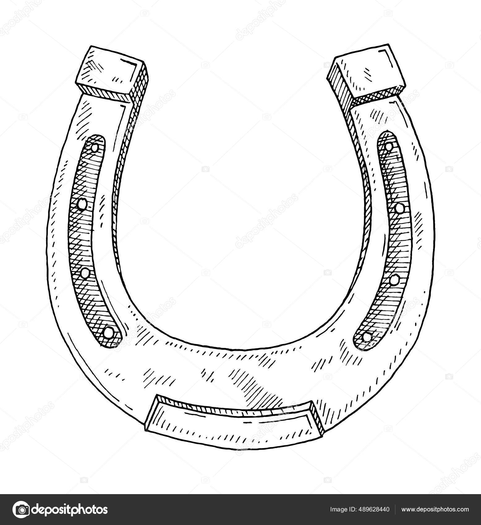 Hestesko Vektor Gratis